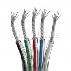 Шлейф питания ARL-18AWG-CLEAR-5Wire-CU (Arlight, -)