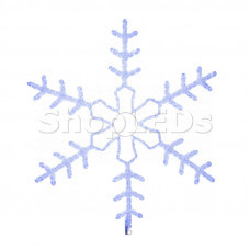 Фигура световая "Большая Снежинка" цвет синий, размер 95*95 см NEON-NIGHT