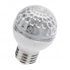 Лампа шар e27 9 LED ∅50мм тепло-белая, SL405-216